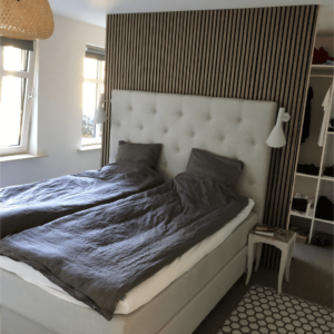 Nyt soveværelse på få kvadratmeter